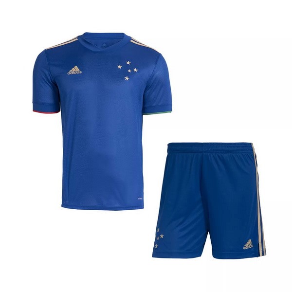 Camiseta Cruzeiro Primera equipo Niño 2021-22 Azul